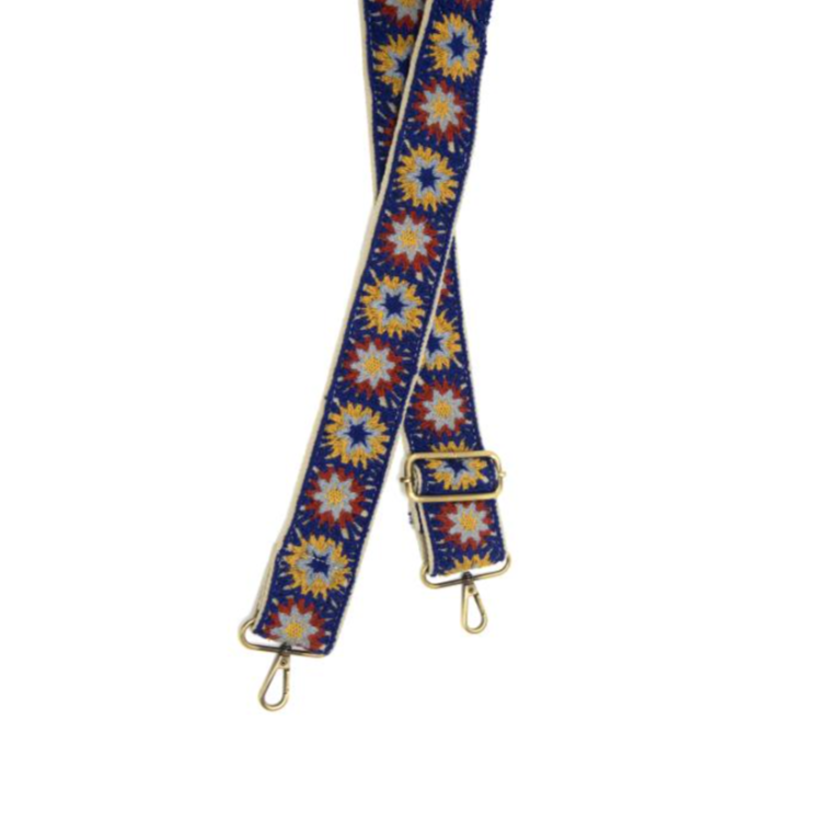 Crossbody Handbag Guitar Strap Paisley – Saffron Trading Company