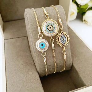 Evil Eye Charm Bracelet