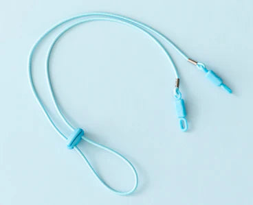 Light Blue Adjustable Glasses Cord