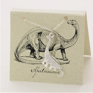 Apatosaurus Dinosaur Necklace