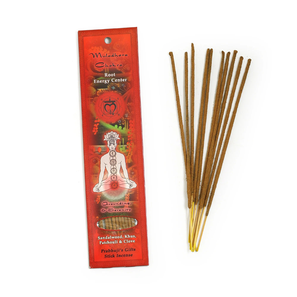 Root Chakra Hand Rolled Incense Sticks