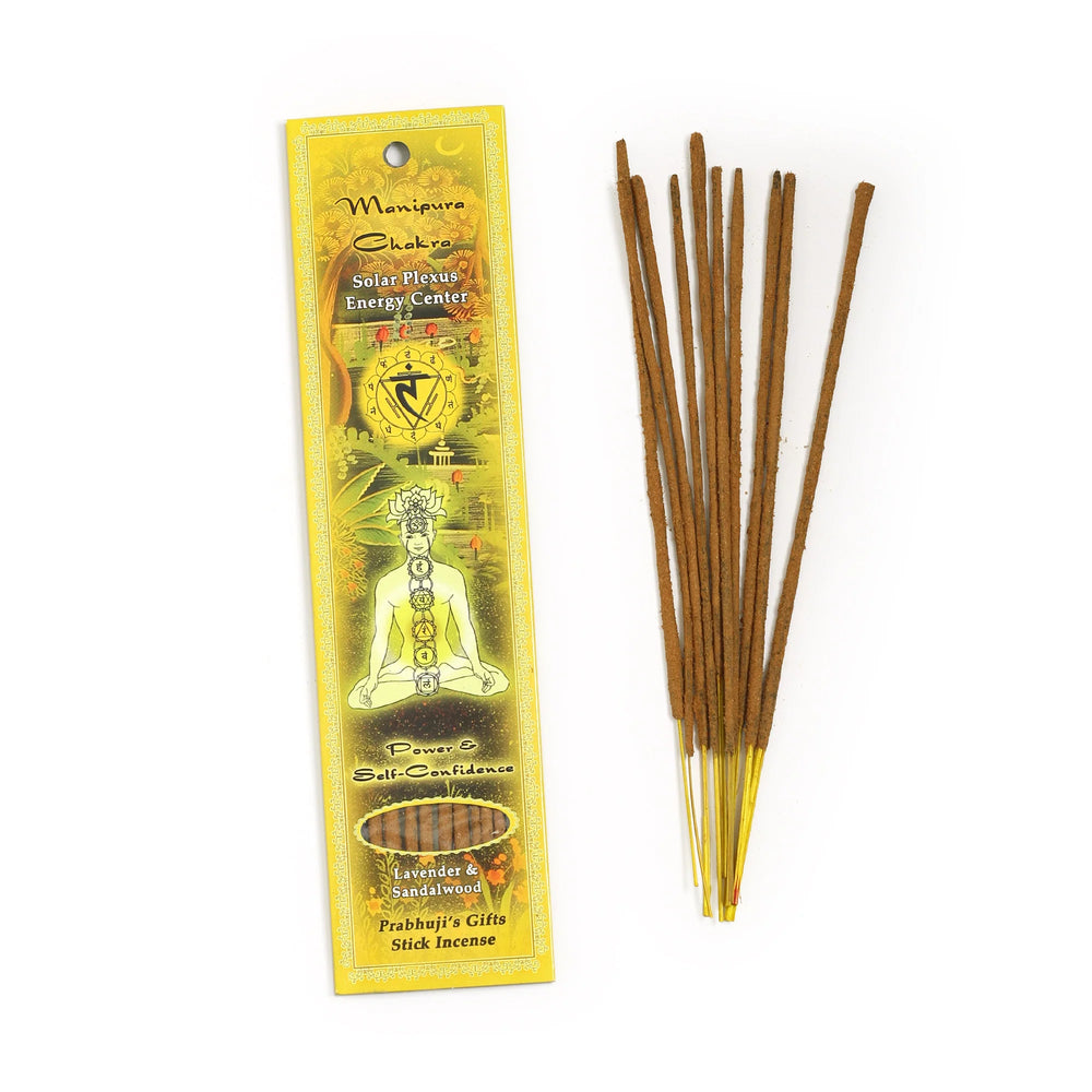 Solar Plexus Chakra Hand Rolled Incense Sticks