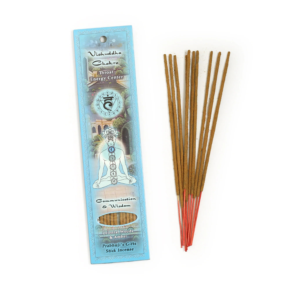 Throat Chakra Hand Rolled Incense Sticks