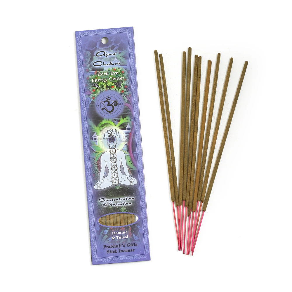 Third Eye Chakra Hand Rolled Incense Sticks