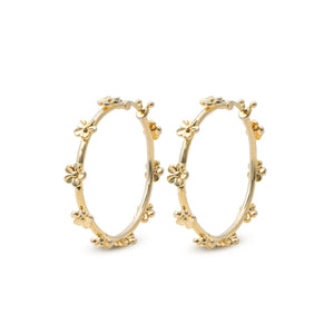 Daisy Everyday Hoop Earrings