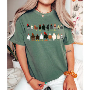 Chicken Breeds T-Shirt