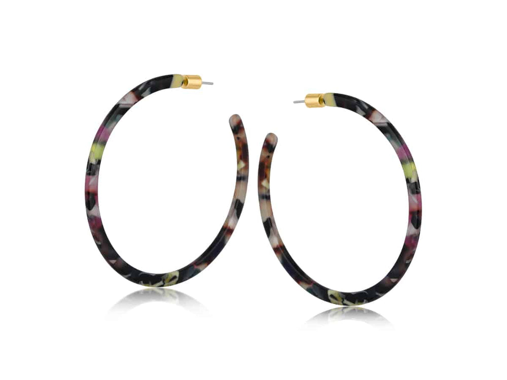 Camille Resin Hoops