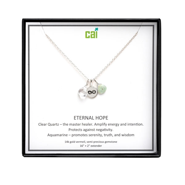 Silver Eternal Hope Necklace