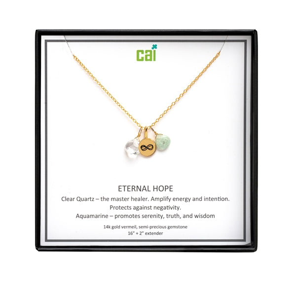 Gold Eternal Hope Necklace