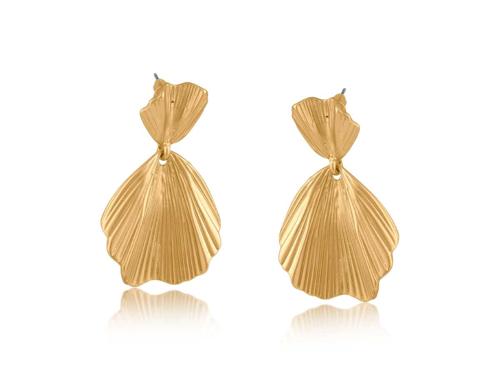 Freya Fan Drop Earrings