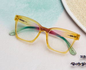 Yellow/Ombre Maisie Reading Glasses