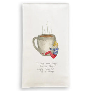 Empty Coffee Kitchen Towel