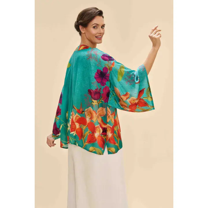 Hummingbird at Dusk Kimono Jacket