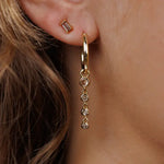 Linear Drop Earrings