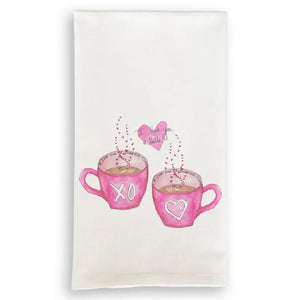 Love You a Latte Kitchen Towel