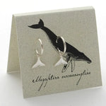 Whale Tail Hoop Earrings