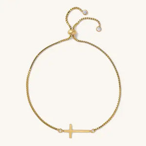 Cross Slider Bracelet