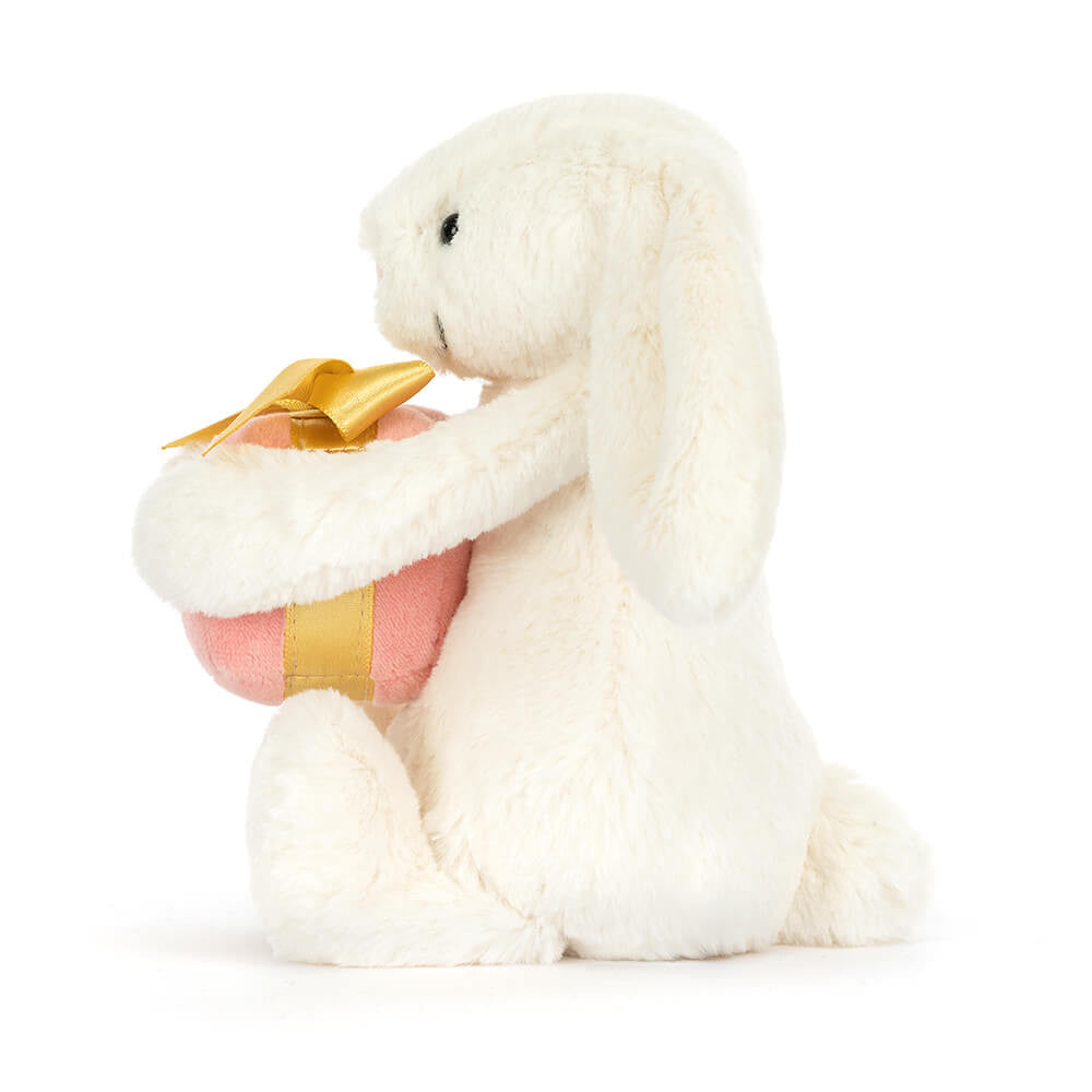 Bashful Bunny W/Present Little