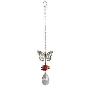 Butterfly Crystal Suncatcher