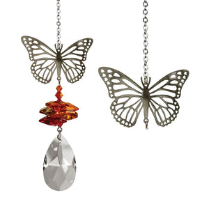 Butterfly Crystal Suncatcher