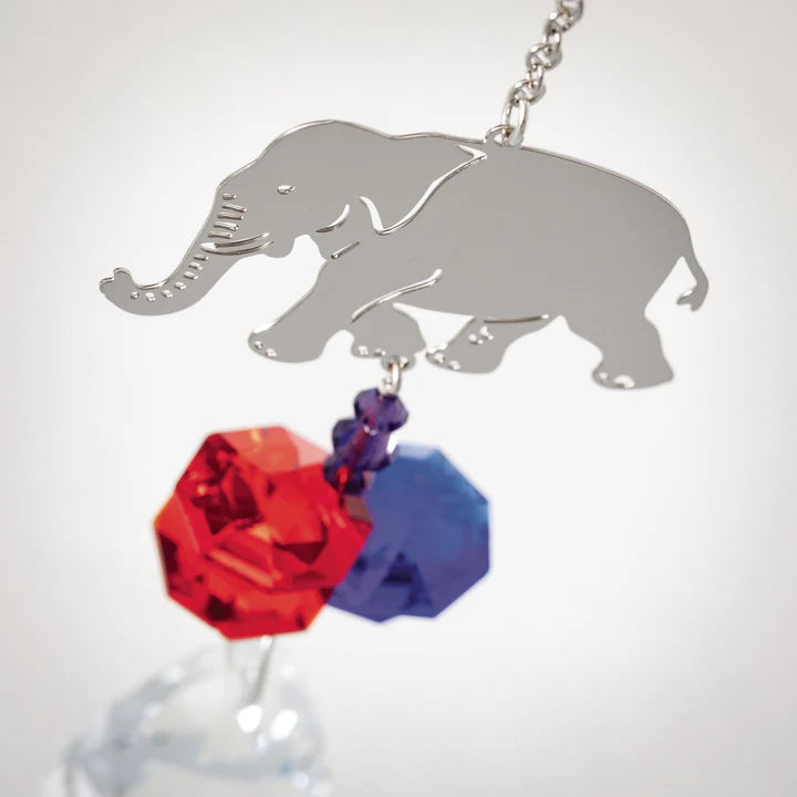 Elephant Crystal Suncatcher