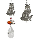 Fox Crystal Suncatcher