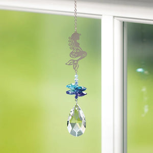 Mermaid Crystal Suncatcher