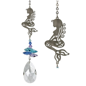 Mermaid Crystal Suncatcher