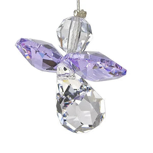 Light Amethyst Crystal Guardian Angel