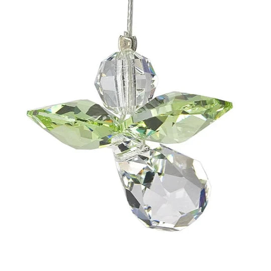 Peridot Crystal Guardian Angel