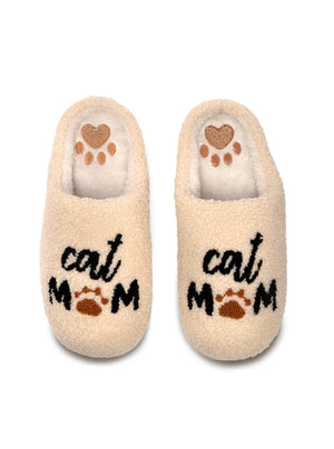 Cat Mom Slippers