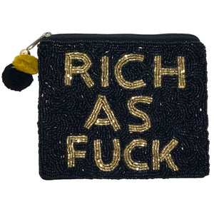 Rich Beaded Pouch