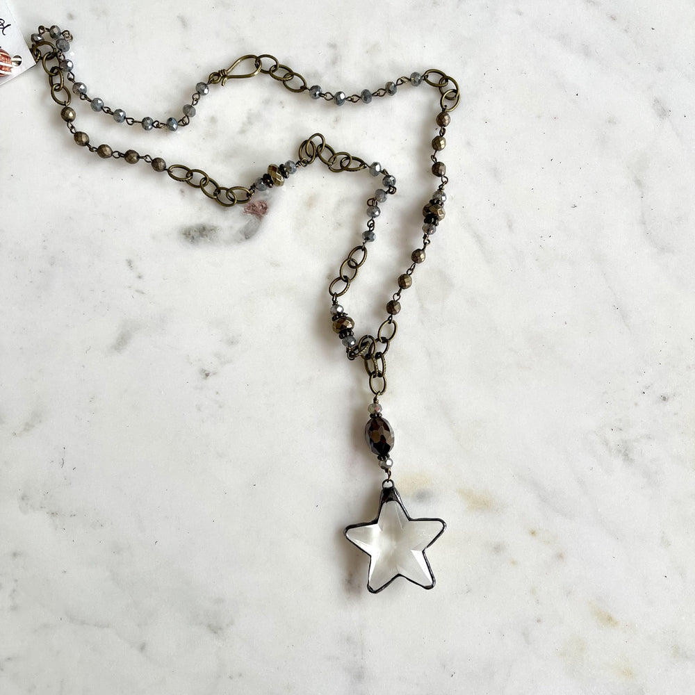 Crystal Star Necklace