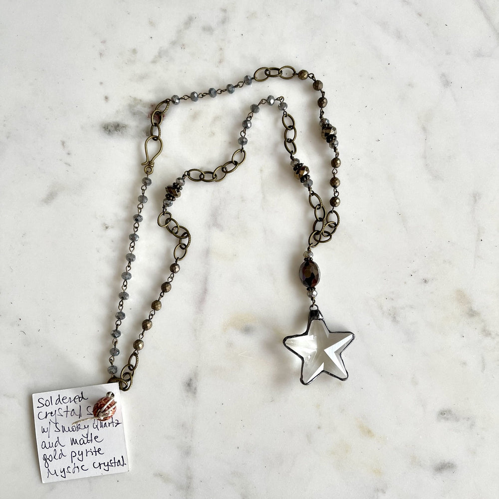 Crystal Star Necklace