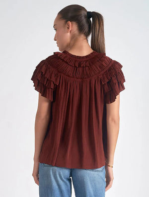 Top Ruffle Sleeve