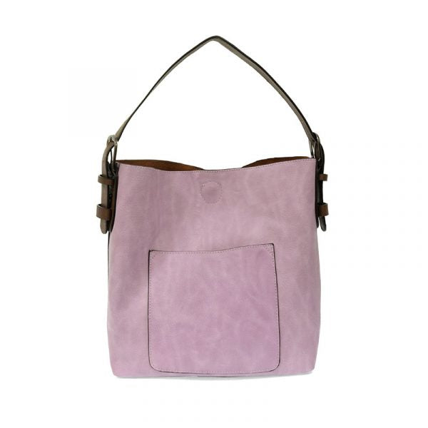 Soft Purple Classic Hobo Handbag