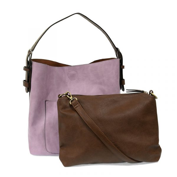 Soft Purple Classic Hobo Handbag