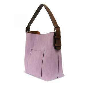 Soft Purple Classic Hobo Handbag