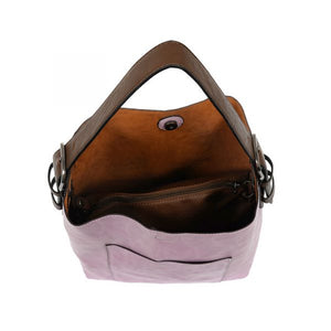 Soft Purple Classic Hobo Handbag