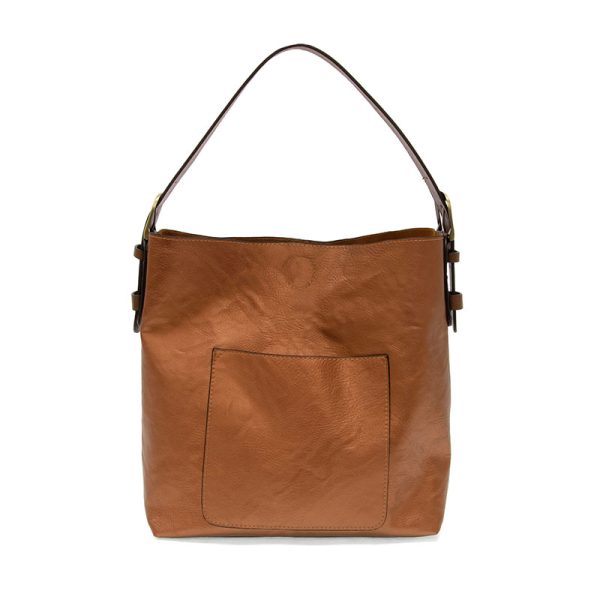 Metallic Copper Hobo Vegan Leather Handbag