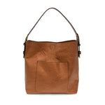 Metallic Copper Hobo Vegan Leather Handbag