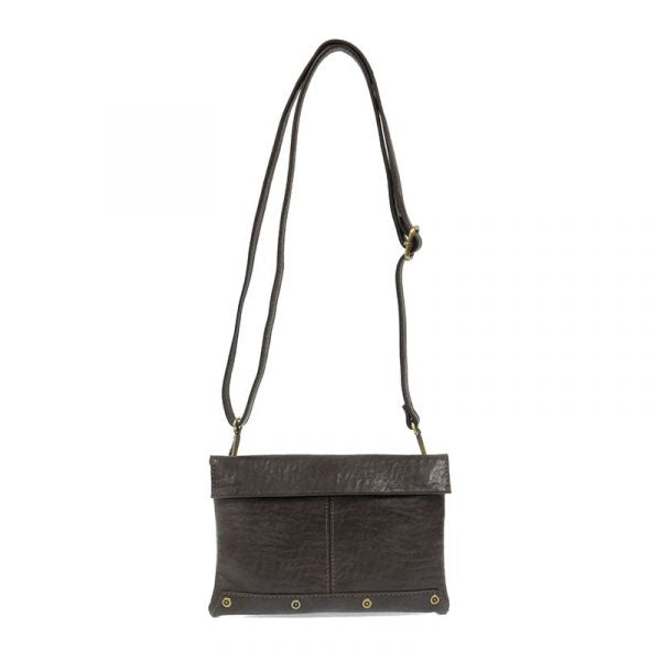 Espresso Bean Kiara Fold-over Convertible Crossbody