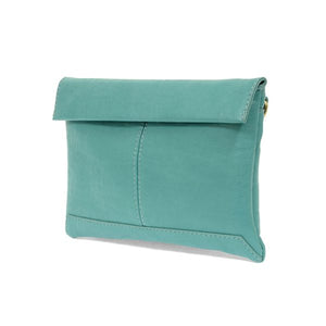 Turquoise Kiara Fold-over Convertible Crossbody