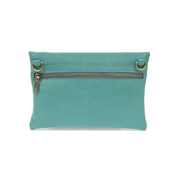 Turquoise Kiara Fold-over Convertible Crossbody