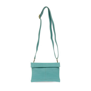 Turquoise Kiara Fold-over Convertible Crossbody