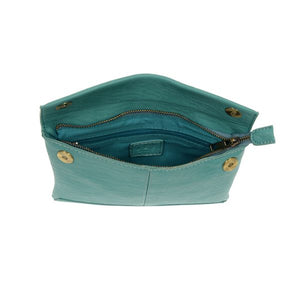 Turquoise Kiara Fold-over Convertible Crossbody