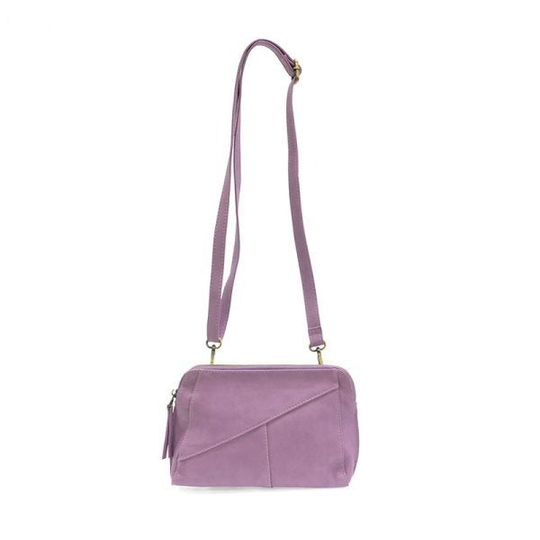 Lilac Gigi Crossbody W/Woven Wrist Strap