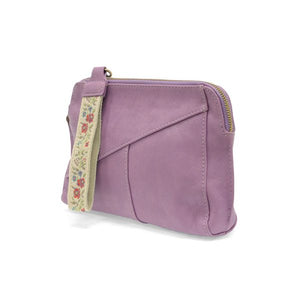 Lilac Gigi Crossbody W/Woven Wrist Strap