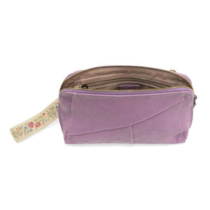 Lilac Gigi Crossbody W/Woven Wrist Strap