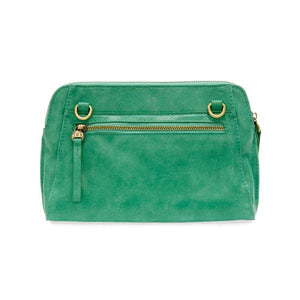 Jungle Green Gigi Crossbody W/Woven Wrist Strap